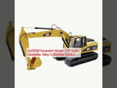 Cat320dl máy đào mô hình quy mô 1/50 Caterpillar hợp kim