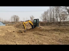 Công việc lâm nghiệp Mini Excavator sử dụng SY16C SY18C SY26U SY35U SY50U Mini Crawler Excavator