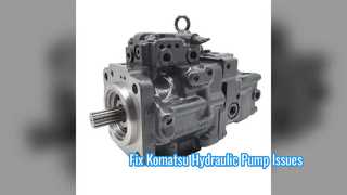 Giải pháp thay thế máy bơm thủy lực Komatsu PC55