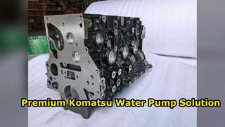 Máy bơm nước Komatsu 4D130 6114 61 1101 Phụ tùng chất lượng cao