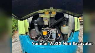 Hiệu suất đáng tin cậy của máy xúc mini Yanmar Vio30 đã qua sử dụng