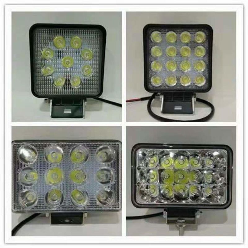 48w Excavators dự phòng 12V 24V Excavator làm việc ánh sáng cho xe tải Excavator ô tô và xe hơi