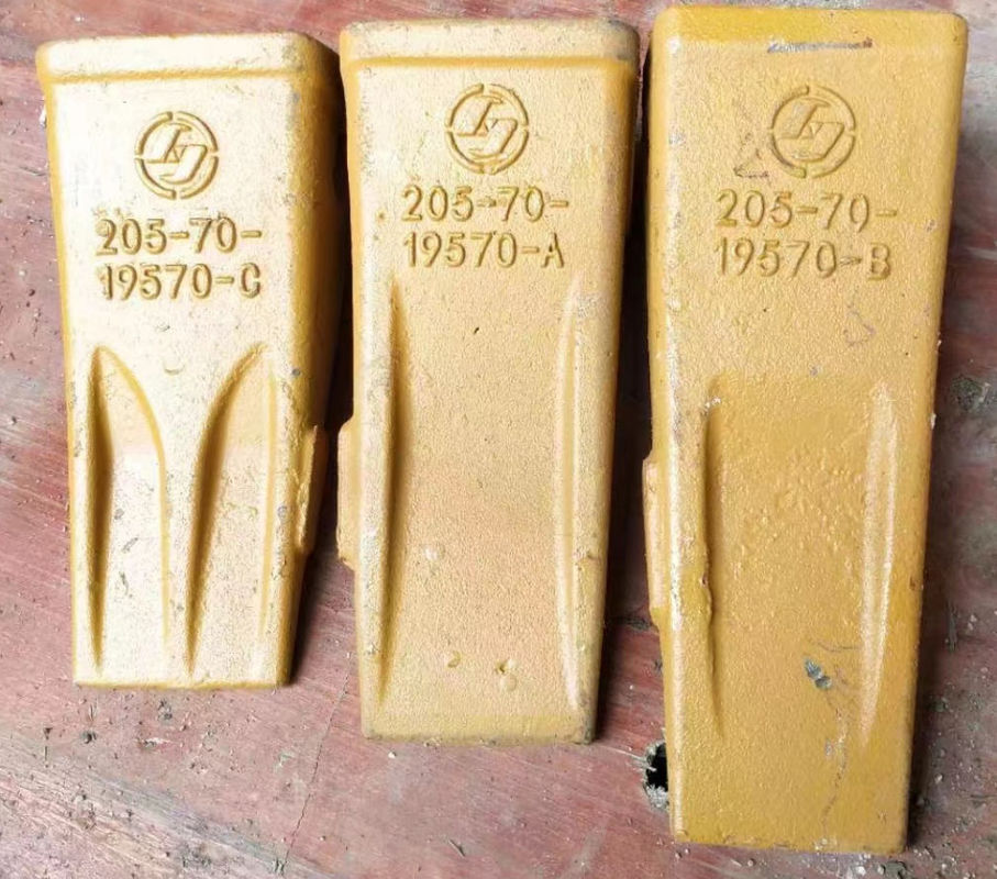 PC200 Máy đào răng đá đúc đúc 205-70-19570 Đối với công trình xây dựng