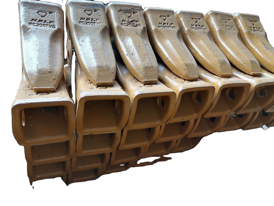 Các bộ phận vỏ thợ đào giả răng và bộ điều hợp cho EX100-2 Max hàm mở 500