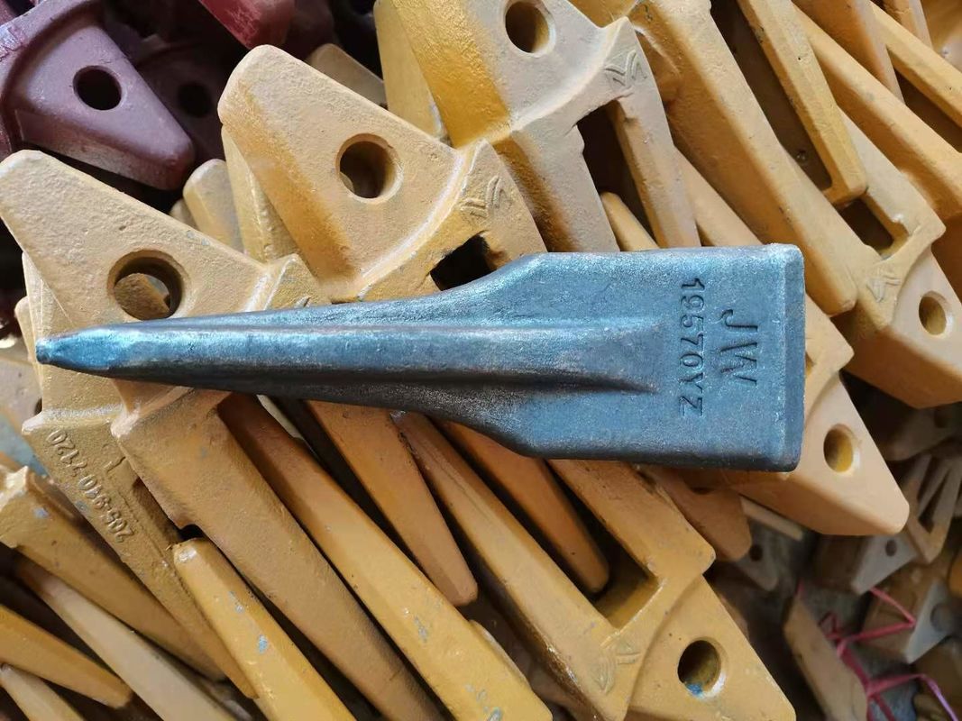 Các bộ phận vỏ thợ đào giả răng và bộ điều hợp cho EX100-2 Max hàm mở 500