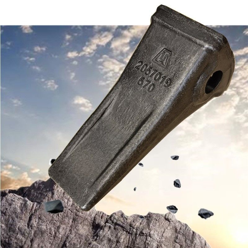 Rigid đúc sắt Excavator rỗng răng PC200 2057019570 Adaptor rỗng răng