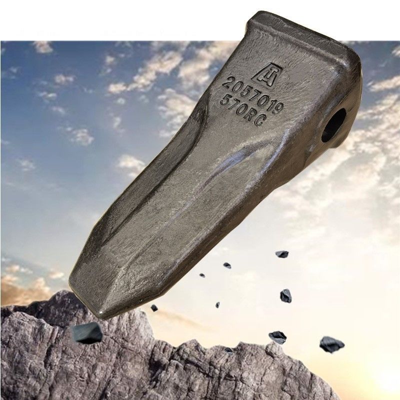 Rigid đúc sắt Excavator rỗng răng PC200 2057019570 Adaptor rỗng răng