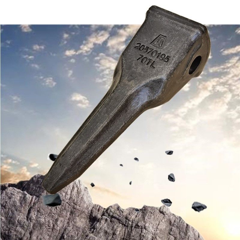 Rigid đúc sắt Excavator rỗng răng PC200 2057019570 Adaptor rỗng răng