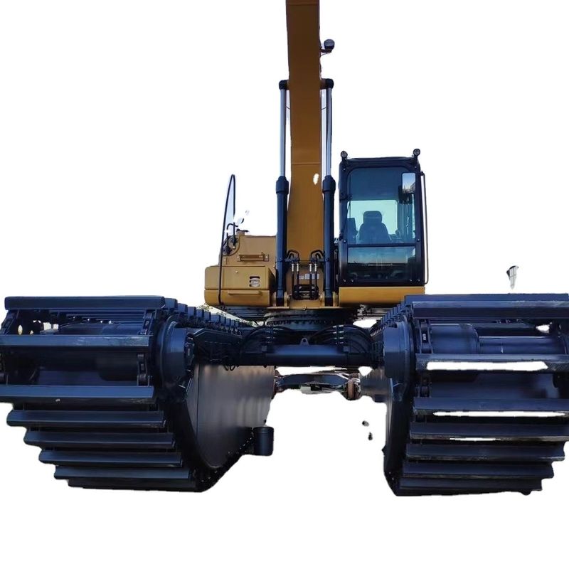 Máy thợ đào thủy lực tùy chỉnh Pontoon Amphibious Floating được sử dụng cho Máy ván thợ đào 320D 320C SY215 PC200