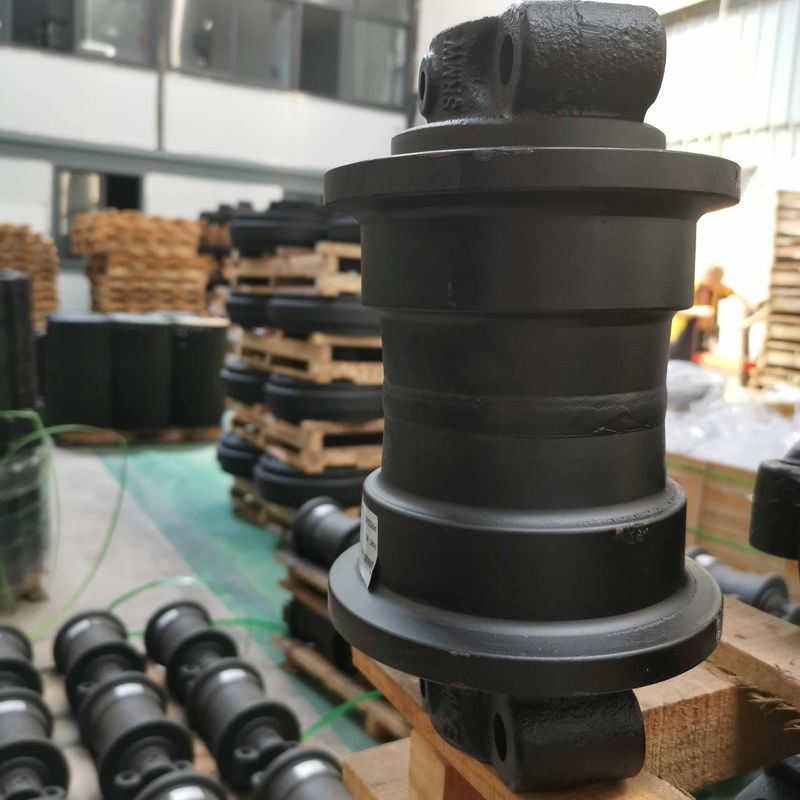Các bộ phận của máy xúc dưới khung gầm con lăn theo dõi con lăn trên con lăn làm biếng bánh xích Con lăn dưới theo dõi