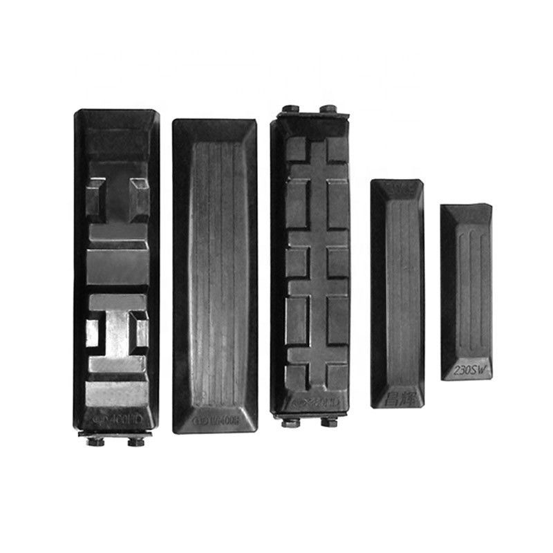 Cao chất lượng cao su Crawler Excav Track Pad cao su / Board Polyurethane Grousers Giày cho bộ phận xe khoan máy đào