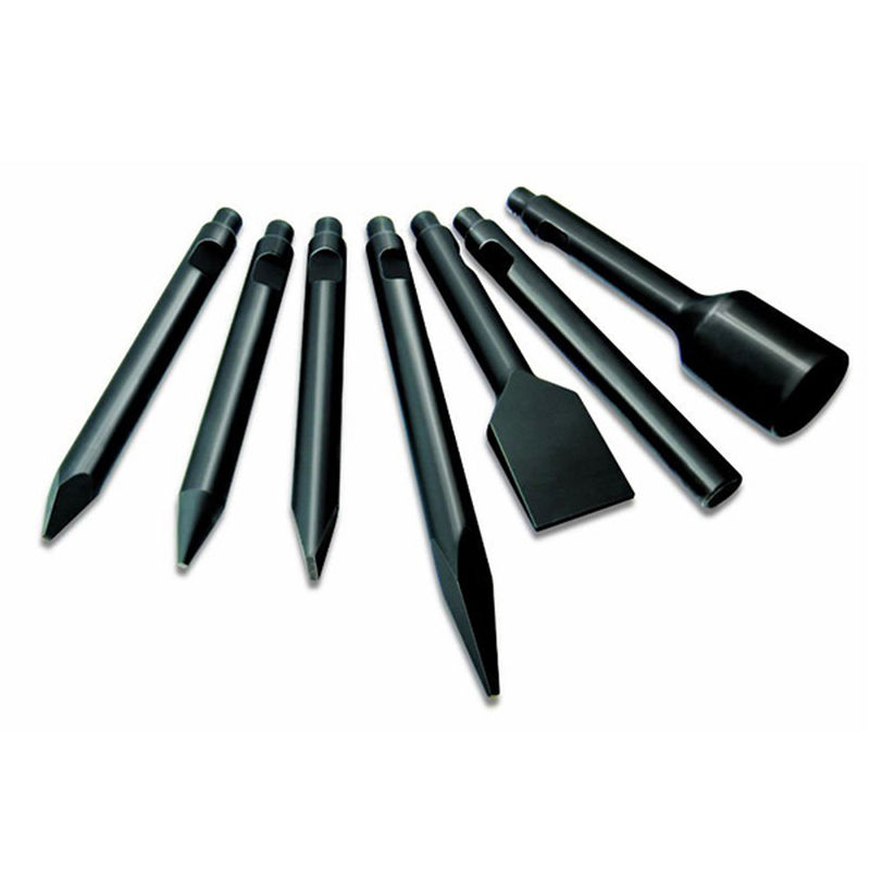 Các bộ phận của máy đào thủy lực đá búa phá vỡ đục đục 68mm thủy lực phá vỡ đục công cụ của loại ốc 135mm 140mm