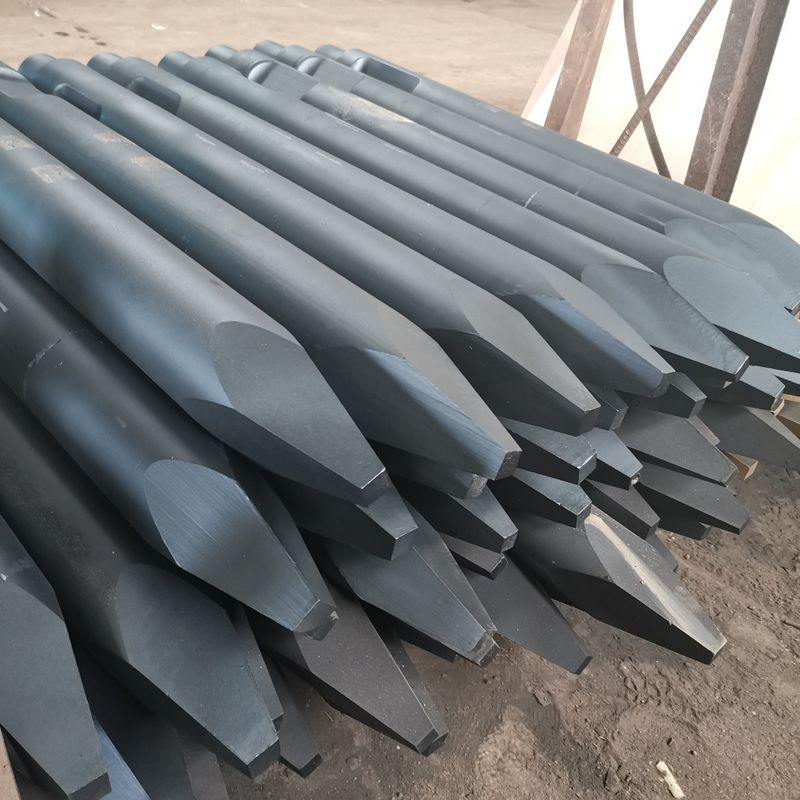 Các bộ phận của máy đào thủy lực đá búa phá vỡ đục đục 68mm thủy lực phá vỡ đục công cụ của loại ốc 135mm 140mm