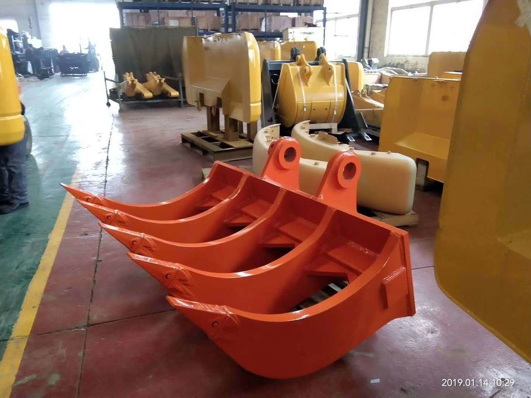 Bộ đính kèm thợ đào tùy chỉnh đất canh thợ đào xô xô nhiều răng xô xô cho Excavato
