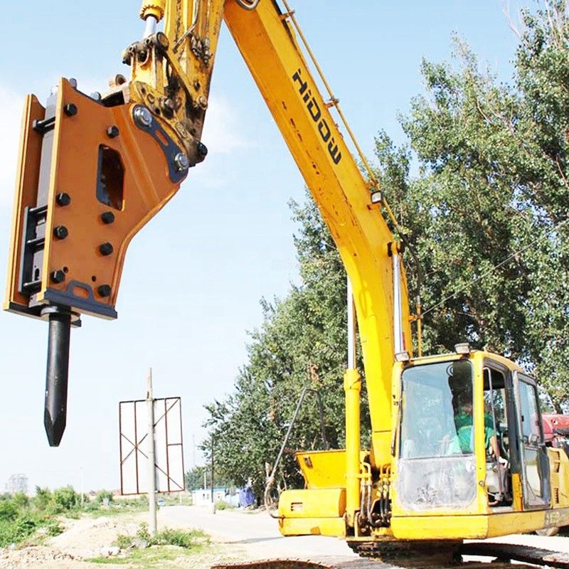 Đồ bán buôn Diameter68 100 140 185mm Excavator Tần số cao Cây bê tông rung đá Máy phá thủy lực Jack Hamm