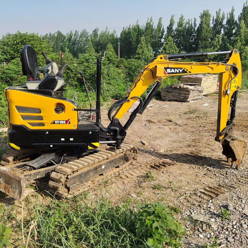 Công việc lâm nghiệp Mini Excavator sử dụng SY16C SY18C SY26U SY35U SY50U Mini Crawler Excavator