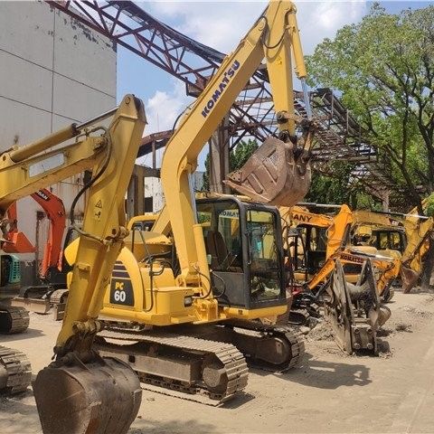 PC58-8 PC60-8 PC70-8 Máy đào cũ 6.18 tấn Máy đào bò sử dụng