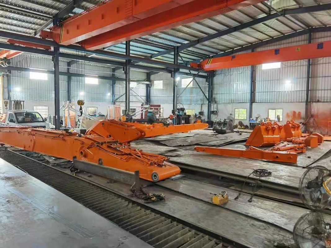 Q355B Q690 Excavator Long Reach Boom Excavator Extension Arm Cho Pc120 Pc200 Cat 320