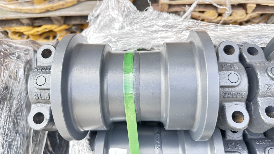 Sk200 Bộ phận máy đào dưới khung gầm Bộ phận đường dây đường dây đường dây đường dây giày đường dây cuộn đầu đáy đường dây Sprokcet Idler
