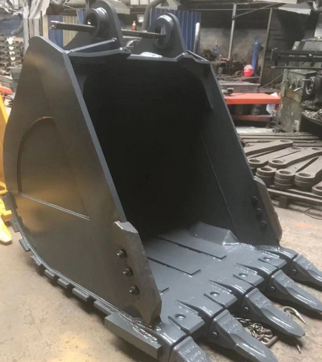 Excavator Heavy Duty Rock Digging Bucket Q355B cho 20T - 100T Excavator Backhoe