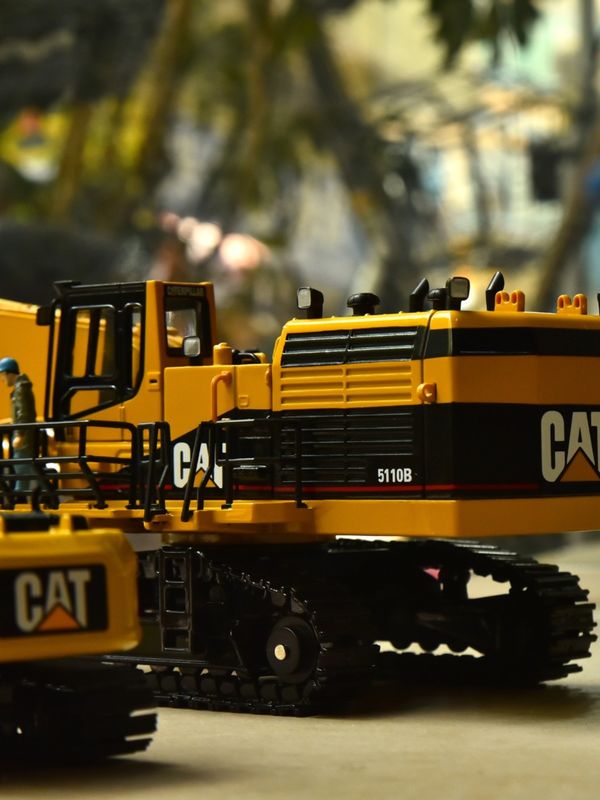 Carter CAT5110B bộ sưu tập máy đào lớn mô hình kỹ thuật xe cùng nhau kim loại mô phỏng đồ trang trí tay