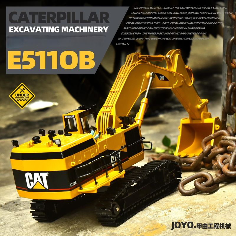 Carter CAT5110B bộ sưu tập máy đào lớn mô hình kỹ thuật xe cùng nhau kim loại mô phỏng đồ trang trí tay