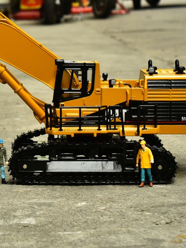 Carter CAT5110B bộ sưu tập máy đào lớn mô hình kỹ thuật xe cùng nhau kim loại mô phỏng đồ trang trí tay