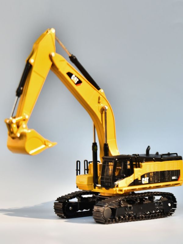 Carter CAT385C mô hình máy đào hợp kim kim loại kỹ thuật đất mô phỏng ban đầu đồ trang trí xe tay