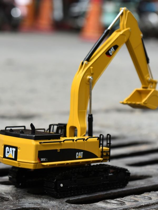 Carter CAT385C mô hình máy đào hợp kim kim loại kỹ thuật đất mô phỏng ban đầu đồ trang trí xe tay