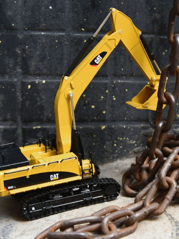 Carter CAT385C mô hình máy đào hợp kim kim loại kỹ thuật đất mô phỏng ban đầu đồ trang trí xe tay