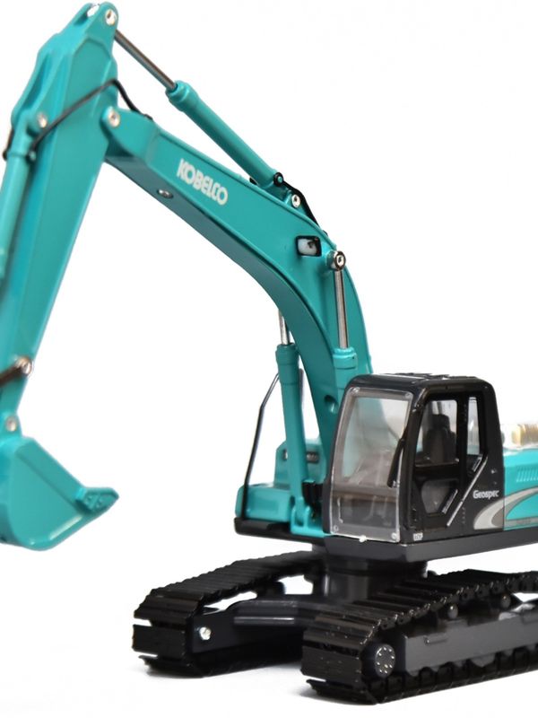 Mô hình máy đào KOBELCO mô hình nguyên bản kim loại kim loại Shinko SK200 đồ chơi trang trí