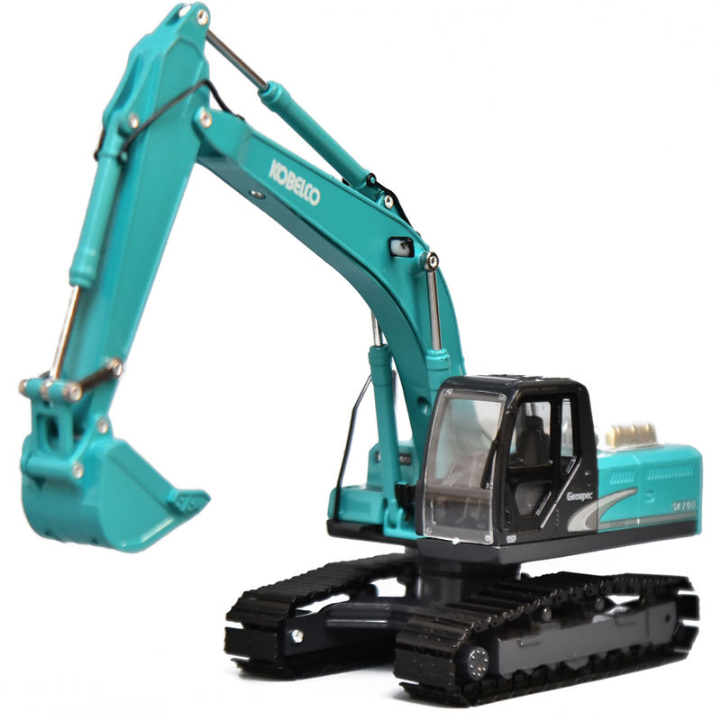 Mô hình máy đào KOBELCO mô hình nguyên bản kim loại kim loại Shinko SK200 đồ chơi trang trí