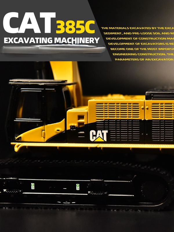DM Carter CAT385C hợp kim máy đào mô hình kỹ thuật máy móc mô phỏng xe ô tô kim loại trang trí đồ trang trí