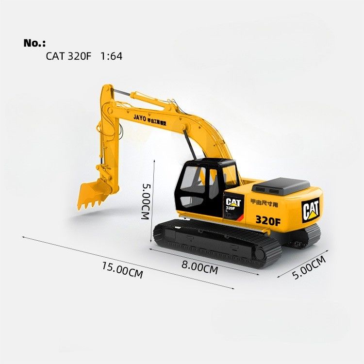 Ưu tiên hợp kim Hydraulic Excavator Mô hình đồ chơi bản sao cho tuổi 14 và trên Bộ sưu tập quà