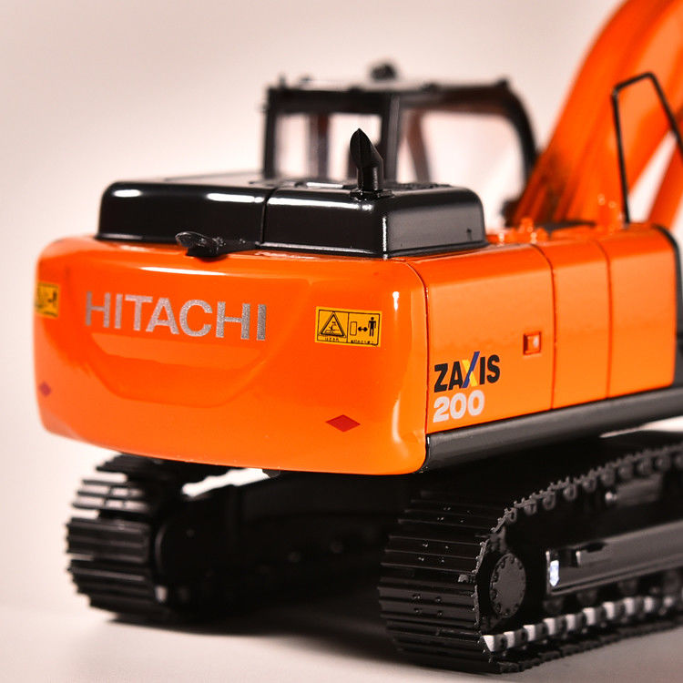 Hitachi ZAX200 Excavator Diecast Model 1/50 Scale Bộ sưu tập Thiết kế xây dựng quà tặng