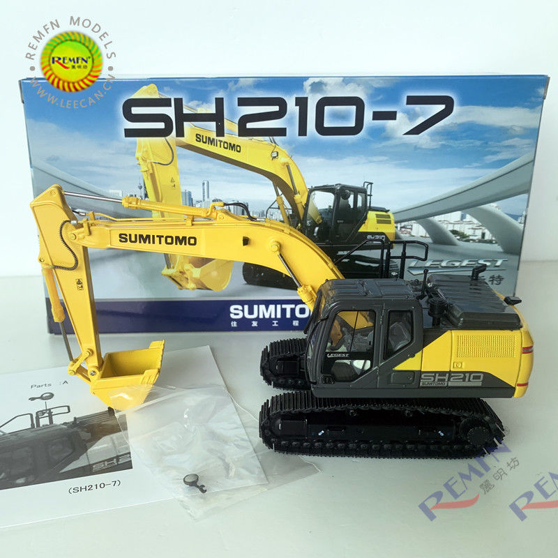 Sumitomo SH210-7 Excavator Alloy Diecast Model 1 50 Scale Thu thập xe xây dựng