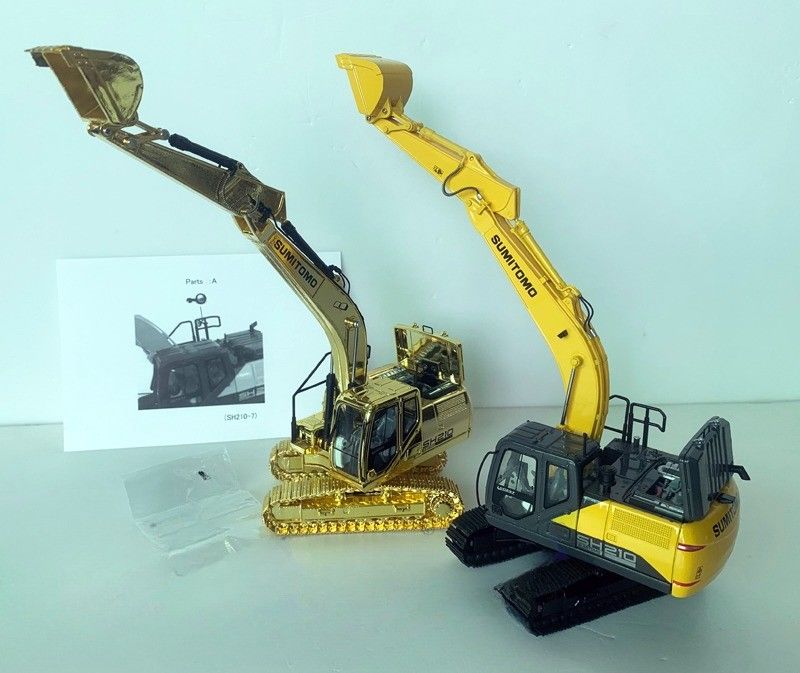 Sumitomo SH210-7 Excavator Alloy Diecast Model 1 50 Scale Thu thập xe xây dựng