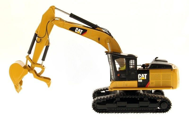 Diecast CAT 568 GF Nhà xây dựng đường bộ 1 50 Scale Alloy Excavator Collectible  85923