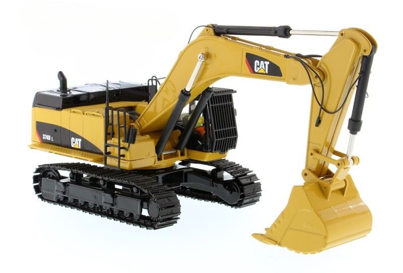 CAT 374D L Máy đào đúc chết mô hình 1/50 quy mô Vận tải xây dựng hợp kim đồ chơi 85274