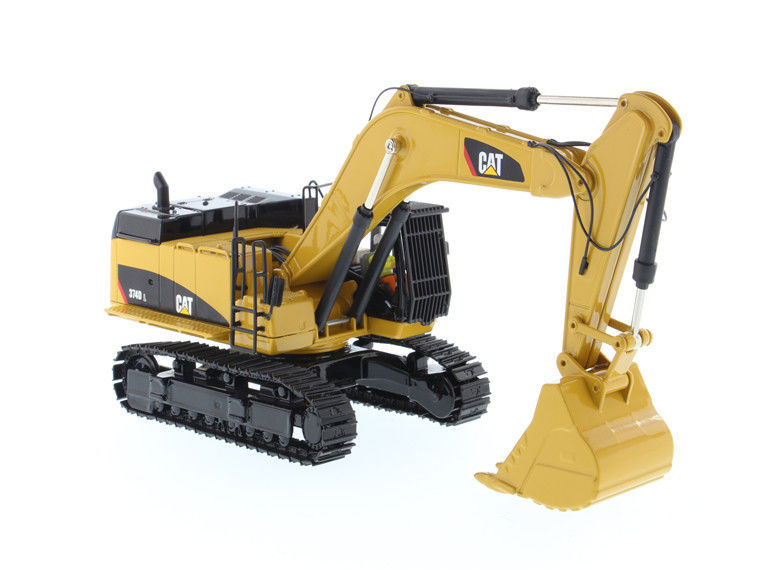 DM CAT 374D L Excavator 1/50 Scale Alloy Diecast Model đồ chơi sưu tập 85274
