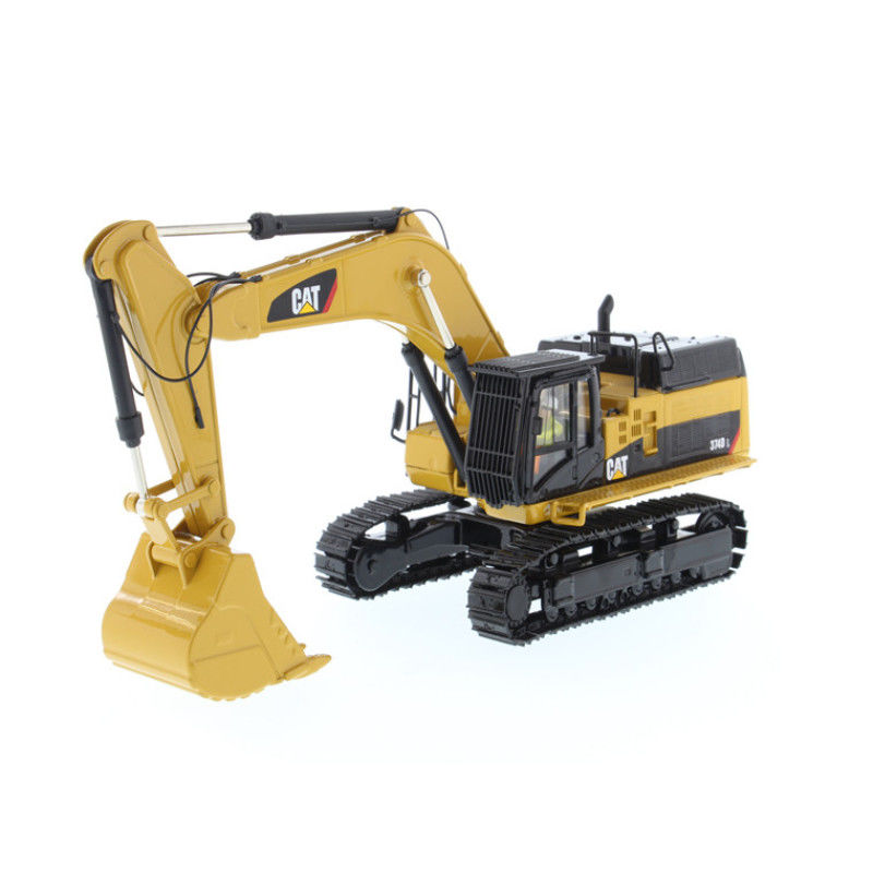 DM CAT 374D L Excavator 1/50 Scale Alloy Diecast Model đồ chơi sưu tập 85274
