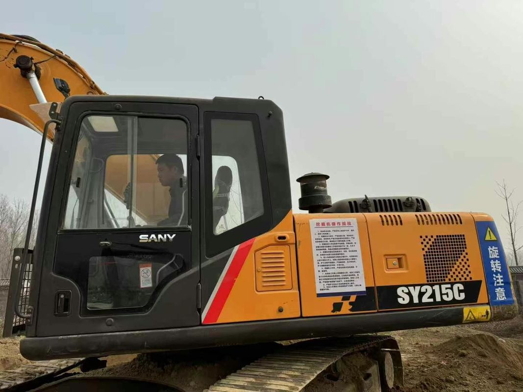 Sany SY215-9 được sử dụng máy đào lượn Máy xây dựng hạng nặng Hiệu suất đáng tin cậy