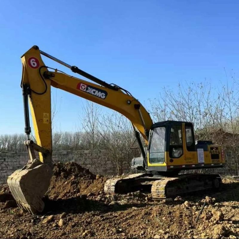 XCMG sử dụng 215D 20 Tons Crawler Excavator Heavy Duty Công nghiệp xây dựng máy đào