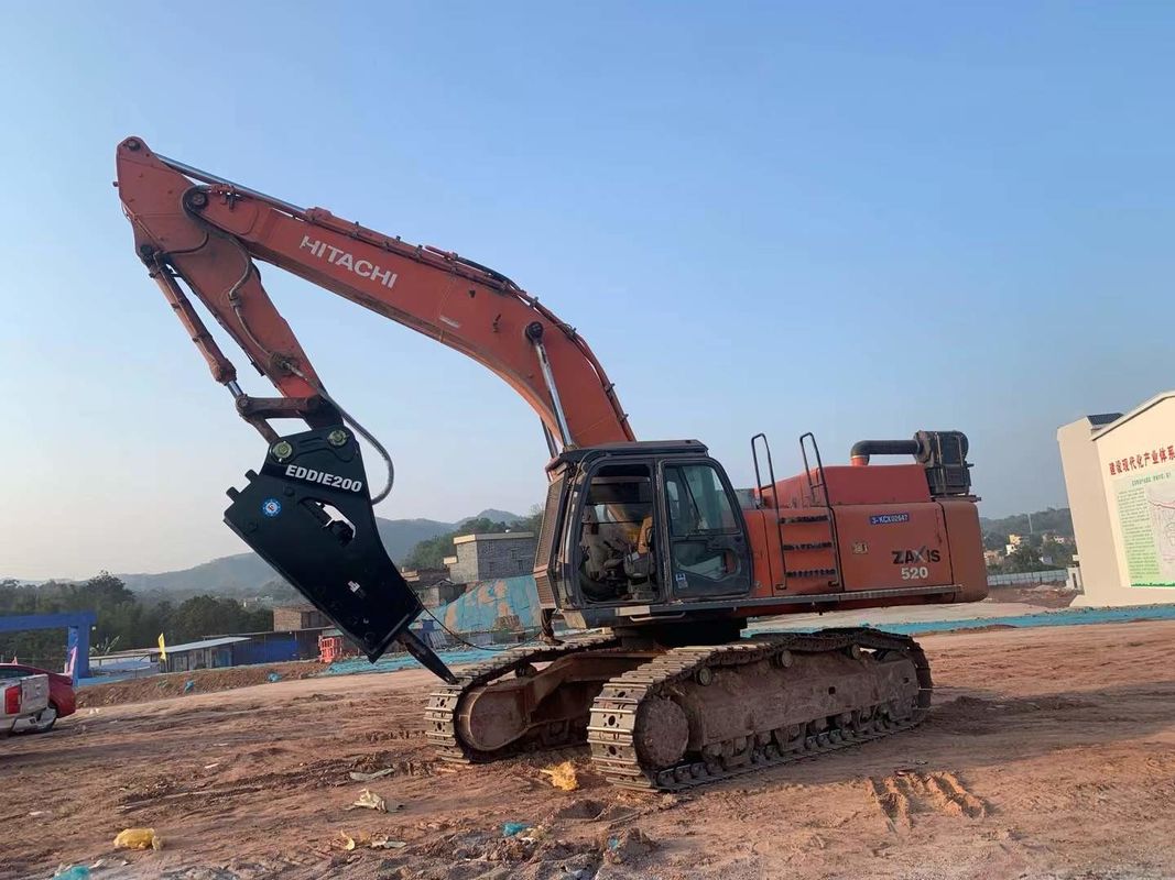 EDDIE 200 Hydraulic Breaker Hammer 50 Tons Excavator Heavy Duty Demolition Rock Crusher (Động cơ phá hủy đá nặng)