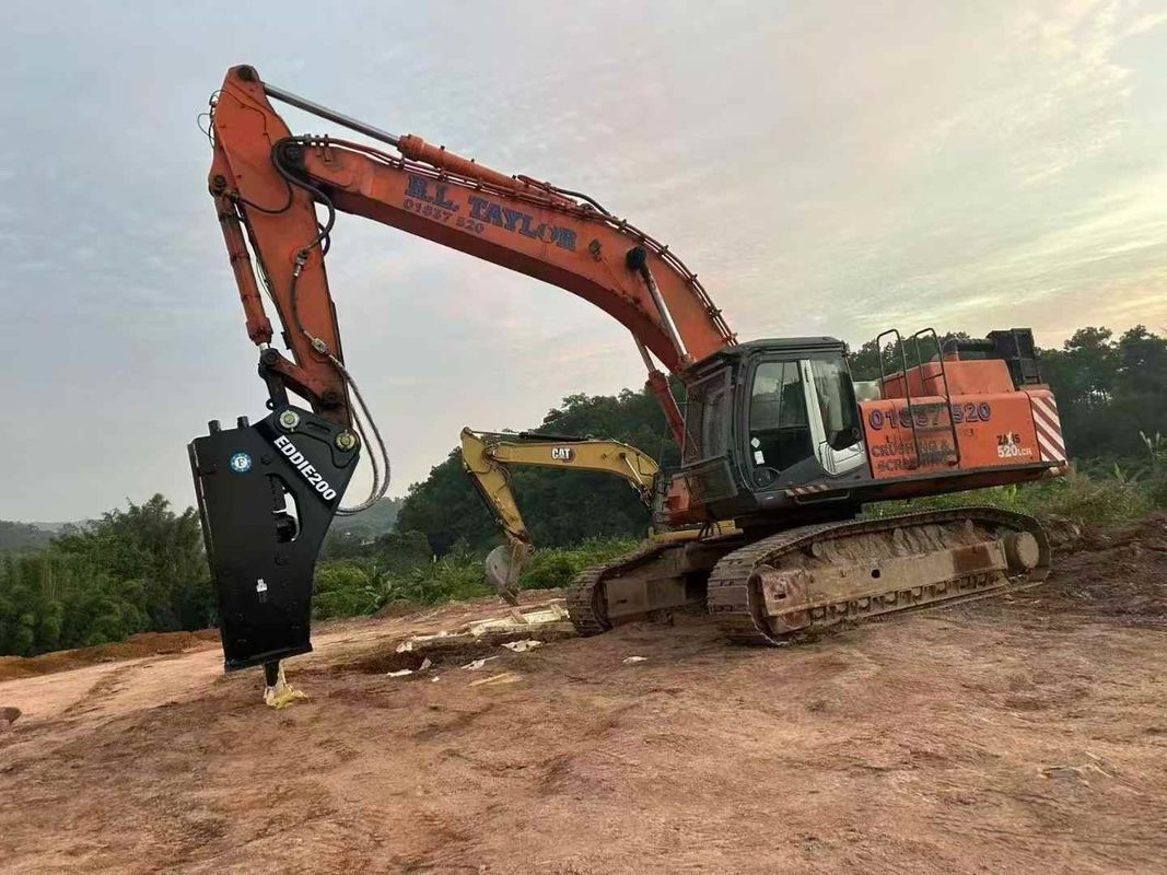 EDDIE 200 Hydraulic Breaker Hammer 50 Tons Excavator Heavy Duty Demolition Rock Crusher (Động cơ phá hủy đá nặng)