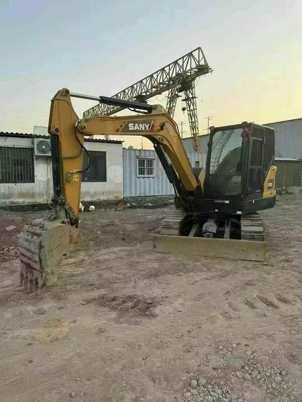 Được sử dụng 2023 SANY SY60 Mini Excavator 500 giờ làm việc Bảo trì đầy đủ cho cảnh quan
