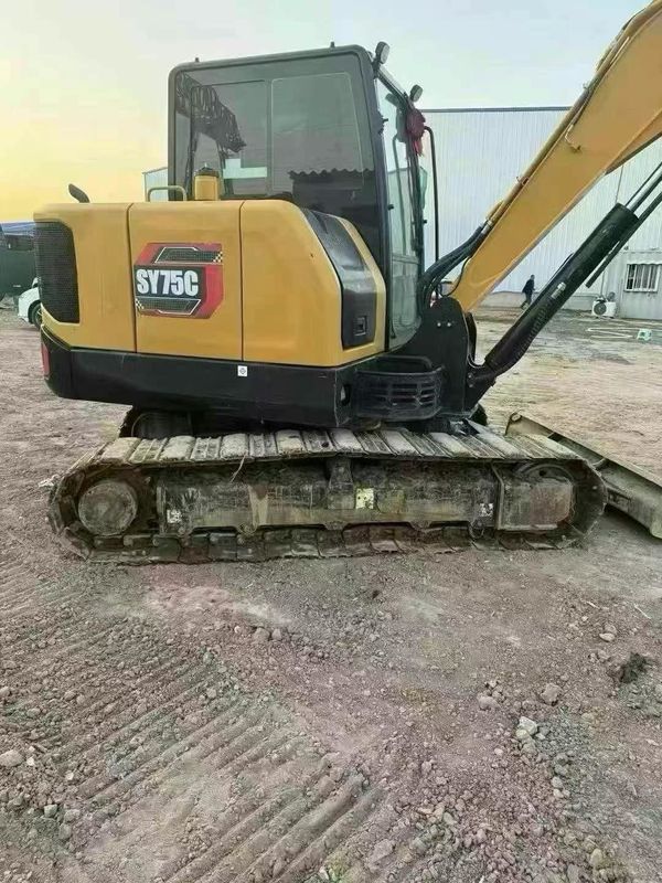 Được sử dụng 2023 SANY SY60 Mini Excavator 500 giờ làm việc Bảo trì đầy đủ cho cảnh quan