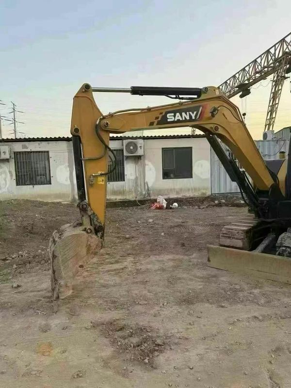 Được sử dụng 2023 SANY SY60 Mini Excavator 500 giờ làm việc Bảo trì đầy đủ cho cảnh quan