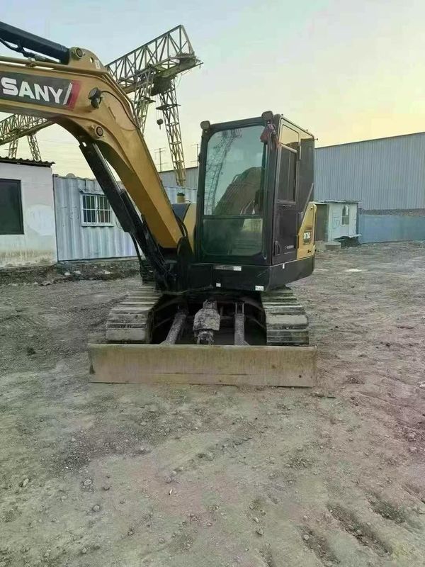 Được sử dụng 2023 SANY SY60 Mini Excavator 500 giờ làm việc Bảo trì đầy đủ cho cảnh quan