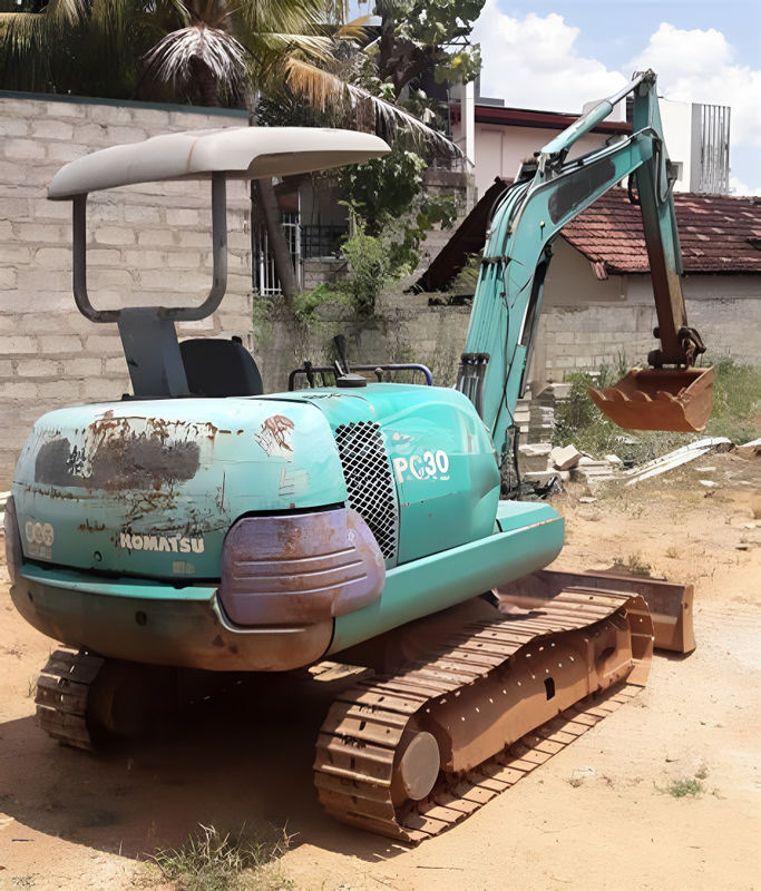 Được bảo trì tốt Komatsu PC30-7 Mini Excavator được chứng nhận ISO cho xây dựng và cảnh quan